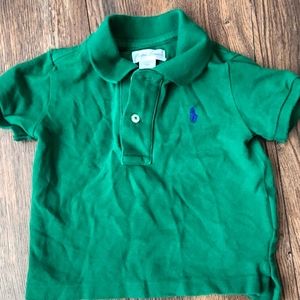 Polo collard top